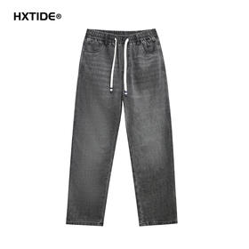 【新品上新】HX 夏季水洗直筒牛仔长裤宽松C201520046101