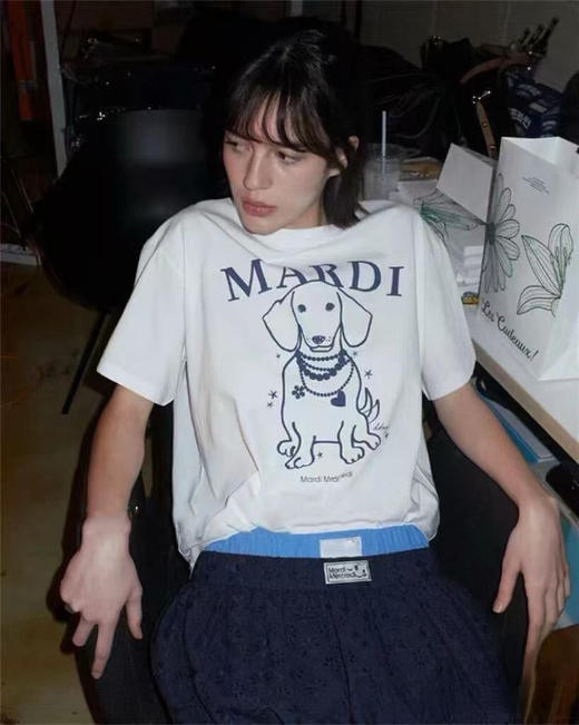 品牌原单董洁同款Mardi贵族狗狗T 商品图3