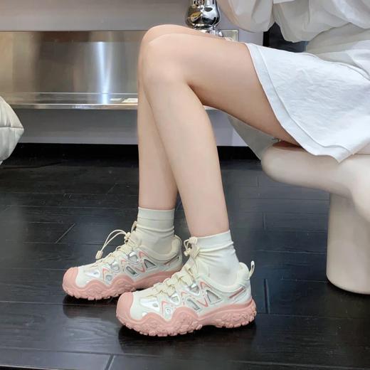 爆卖 意大利凯撒KAISER 设计感 丑萌镂空 云朵感手工鞋 登山溯溪鞋 2626 商品图3