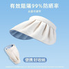 路悠悠防晒遮阳UV女款可卷边折叠贝壳帽C-042-米白 商品缩略图0