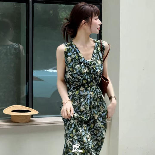 【部分现货】良木礼真丝连衣裙（411） 商品图0