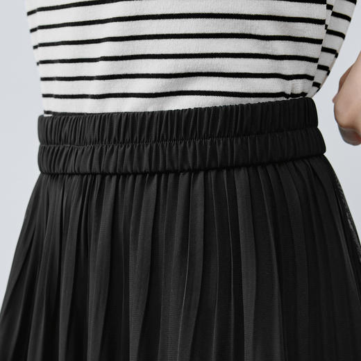 【严选】诗凡黎甜美浪漫飘逸A字半身裙2025年夏新款百搭显瘦优雅漂亮塔裙7G5140641-2 商品图3