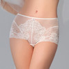 【3F】安莉芳蕾丝通透性感高腰平角裤舒适透气女士内裤E300977 商品缩略图3