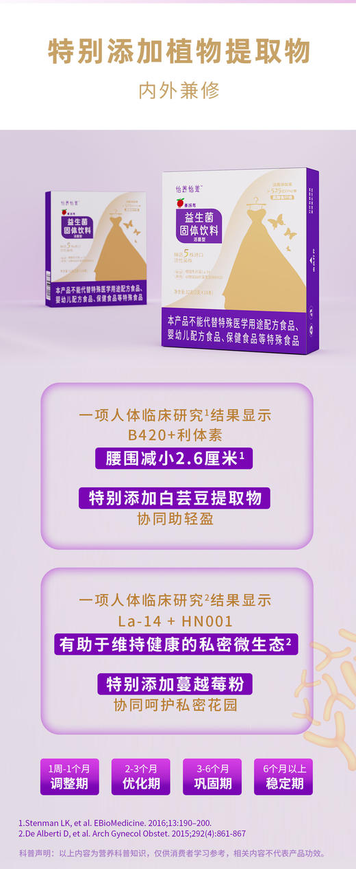 怡养怡美蔓越莓益生菌（活菌型） 商品图2