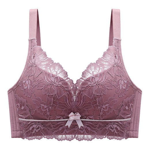 雀说调整型舒适柔软Q弹棉女士无钢圈小胸聚拢内衣文胸 商品图4