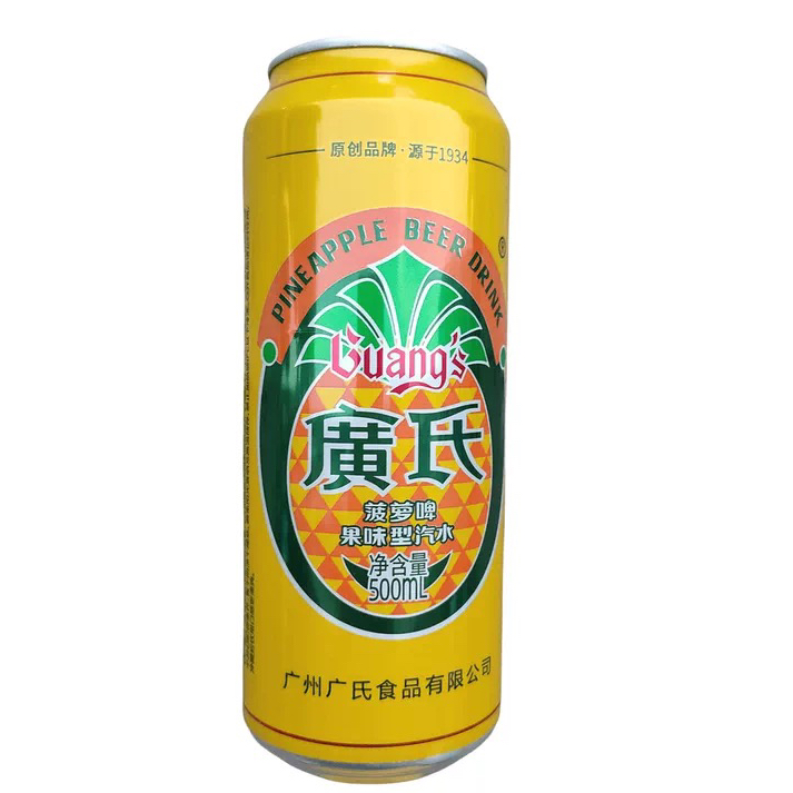 广氏菠萝味碳酸饮料