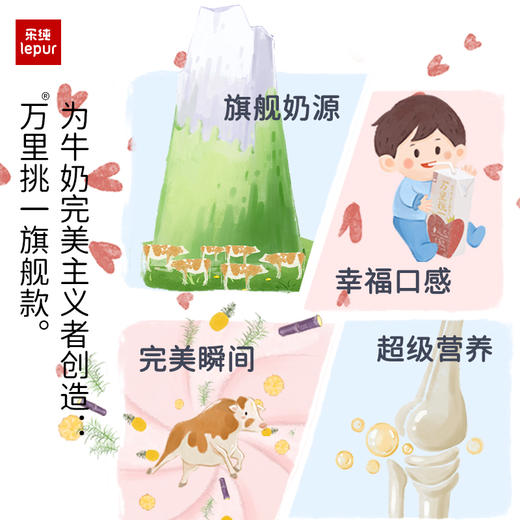 【双十一大促】乐纯万里挑一水牛牛奶 3.6/4.0/4.5蛋白 原生高钙 商品图1