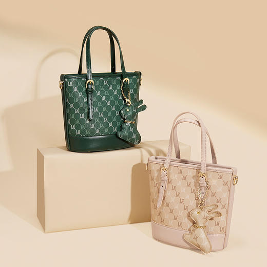 【预售3天】菜篮子女包手提包小众设计托特包时尚百搭大容量水桶包斜挎包L6108 商品图0