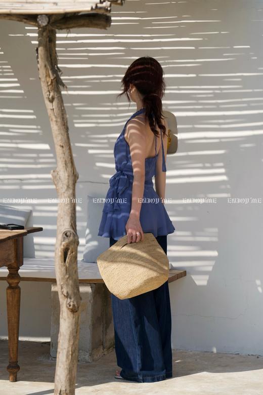 【门店同款】ENJOY夏季“悠然之境”甜辣挂脖小衫 162694236 商品图14