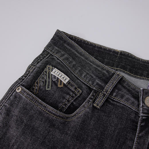 【新品上新】HX 夏季水洗牛仔合体九分裤S210520005101 商品图3