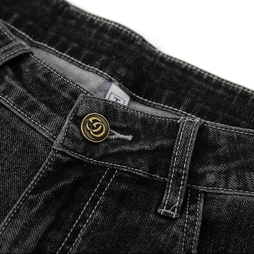 【新品上新】HX 夏季水洗牛仔九分裤修身Y210520002101 商品图3