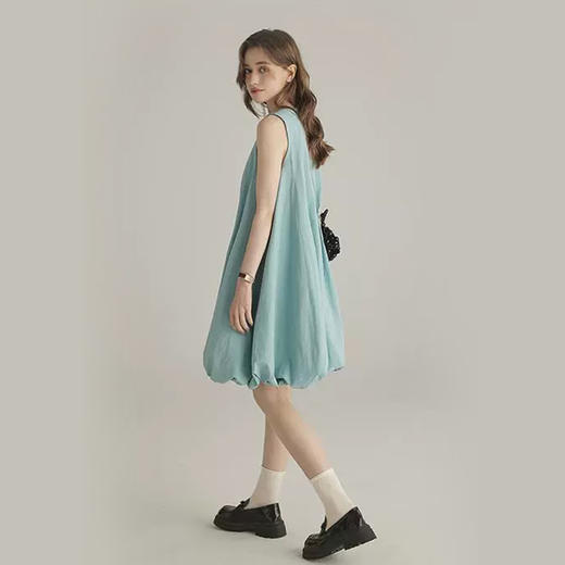 裁缝学苑AH08无袖圆领背心花苞裙连衣裙纸样女装裙子样板图纸 商品图4