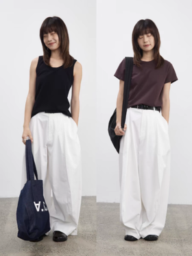 步履不停/5B43147C/轻量防透结构长裤