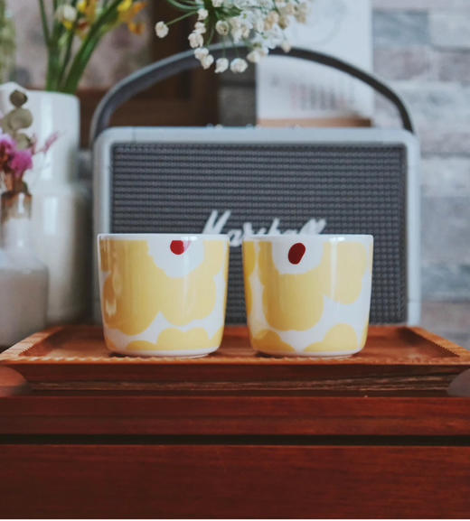 芬兰Marimekk*o限定手握杯马克杯对杯2个052710 商品图0