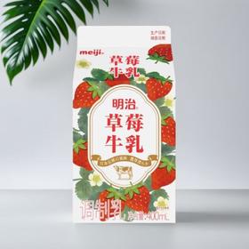 明治草莓牛乳 400mL/盒