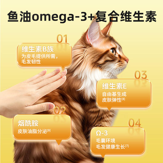 宠安仕乳化鱼油50g 95%高纯度 易吸收 美毛护肤 犬猫通用 【全渠道销售】 商品图3