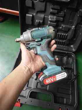 【货号04415】库存机全新无锡款泉友锂电扳手一电一充奇磨款锂电扳手电动扳手塑料盒包装