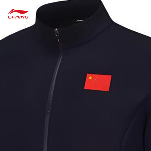 李宁正品2025新款女子户外运动休闲拉链立领夹克外套AWDV292 商品图2