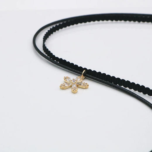 纪念日百货时尚百搭双层叠链设计颈链162794157 商品图1