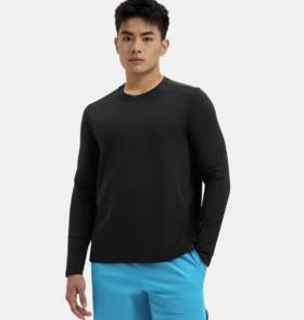 安德玛男子UA Meridian柔感系列长袖T恤1386975-001