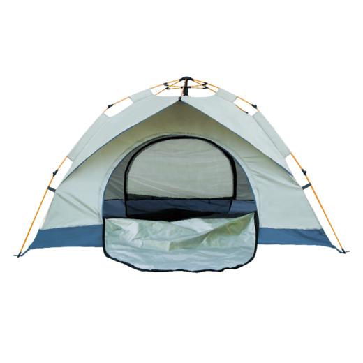 路悠悠升级液压全自动帐3-4人-米白ZC0703 商品图0