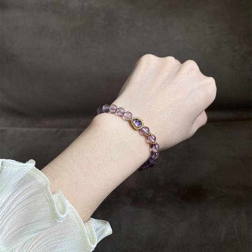 【暴富上岸必备💰】紫葫芦紫水晶手链【礼盒装】✨轻奢小众设计，福禄相伴，开启好运新篇章！紫葫芦仿天然紫水晶手链 女简约气质小众设计 轻奢上岸紫水晶手串女  手串配盒子 商品图1