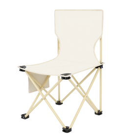 路悠悠米色折叠椅 （大号M米）ZC0736