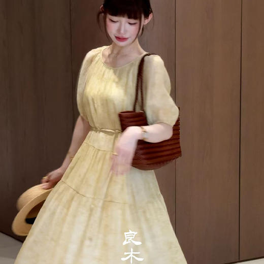 【预售7天】良木礼莱赛尔连衣裙（033） 商品图0