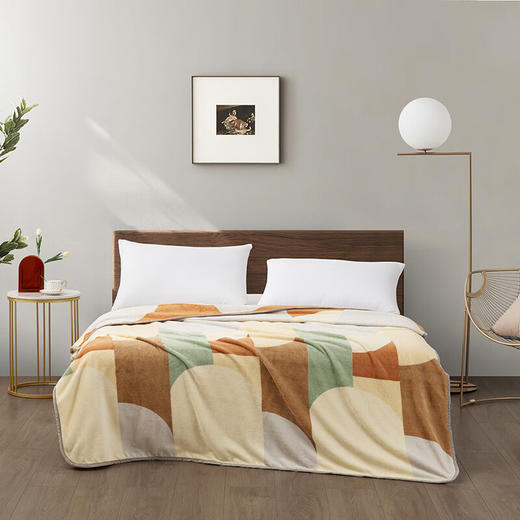 【多样屋专柜】罗莱 拾光溢彩云朵绒毯150*200cm,840G 商品图0