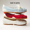 lost in echo2025春夏新款浅口红色超轻薄底软底运动芭蕾舞鞋女 商品缩略图0