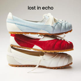 lost in echo2025春夏新款浅口红色超轻薄底软底运动芭蕾舞鞋女