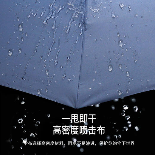 红叶三折PG黑胶伞D2788 商品图4