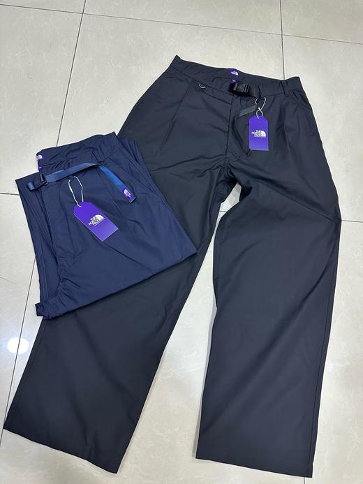 TNF紫标 JS别注 联名防水透气直筒腰带休闲长裤25SS 商品图2