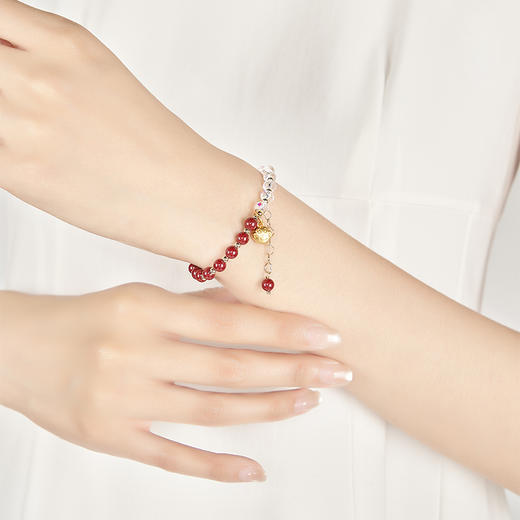 大英博物馆 巴斯特系列 猫爪生财朱砂 手链 商品图3