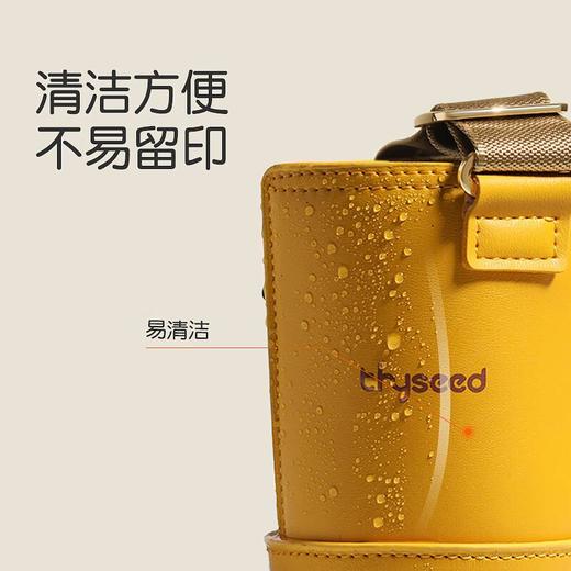 世喜儿童保温杯480ml杯套大号摩卡棕 商品图1