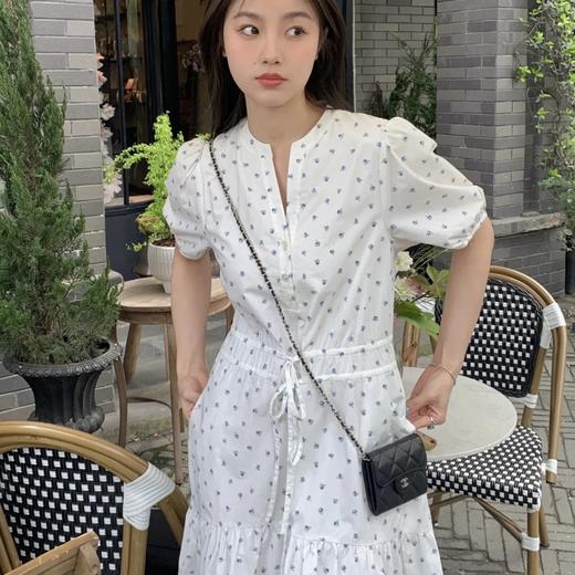  重磅推荐！Liberty雏菊印花连衣裙  进口面料长绒棉  法式碎花连衣裙 商品图0