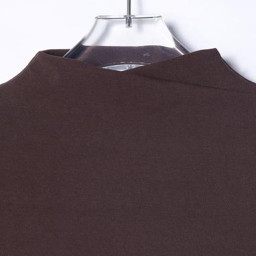 T3739夏季高级感新款男士净版纯色交叉立领短袖T恤百搭简约休闲上衣 商品图2