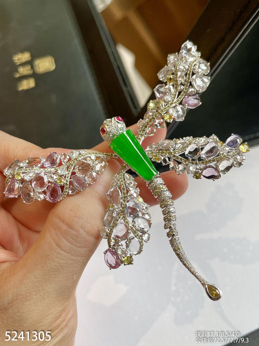 5241305，蜻蜓胸针。具体价格微信咨询 商品图3