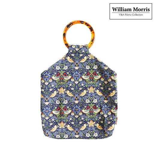 HUJI祤集Amber手提包WilliamMorris花鸟系列 商品图6