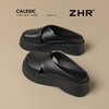 ZHR则则法式厚底包头拖鞋女2025夏季懒人一脚蹬凉鞋外穿沙滩拖鞋 商品缩略图9