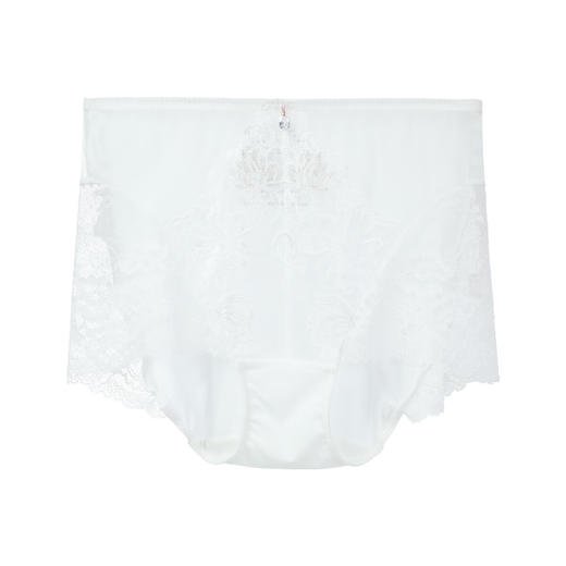 【3F】安莉芳蕾丝通透性感高腰平角裤舒适透气女士内裤E300977 商品图6