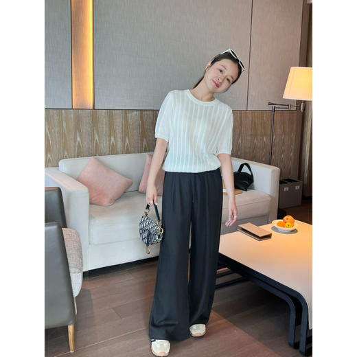 2505506   max 天丝亚麻 两色长裤 商品图5