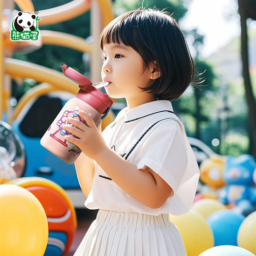 熊猫屋PANDAHOUS 潘兜保温杯-童梦乐园/明日之星  送纸袋 商品图2
