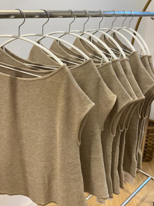 独家高货​🔥出口法国订单【法式老钱风上衣】3种穿法!插肩袖遮肉显瘦❗立体剪裁不对称！斜肩一字两穿针织小衫 · 麻本色 商品图5