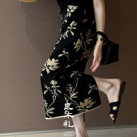 【预售7天】良木礼印花半裙（0981）