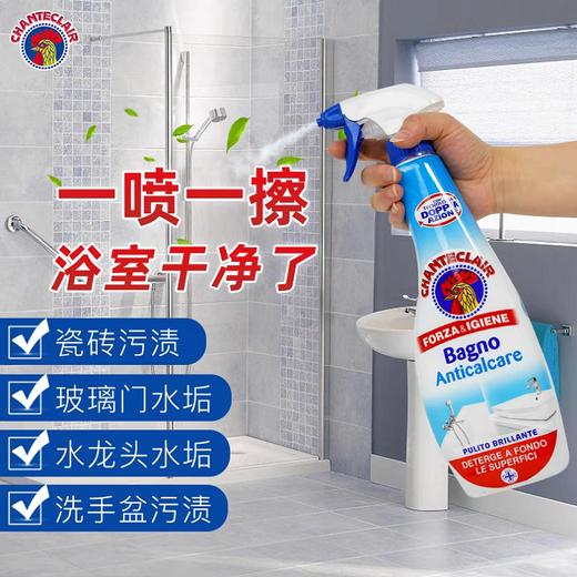 ChanteClair大公鸡管家浴室瓷砖玻璃清洁剂625ml 商品图1