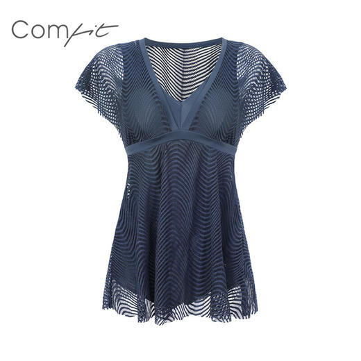 【3F】Comfit连体泳衣修身遮肚显瘦泳装CS00019 商品图5