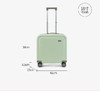 【多样屋专柜】形象派奶油小方糖行李箱 可登机便携小型儿童18寸旅行箱奶油黄 18英寸 商品缩略图2