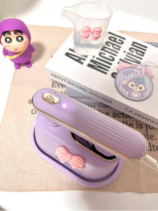 百元熨烫机太🉑️了❗️熨完就能直接穿💥两色可选【卡屋蒸汽电熨斗 】手柄全方位旋转♻️ 啥位置都能熨到💯 ✅出蒸汽速度快，熨衣服不等待💦 商品图3