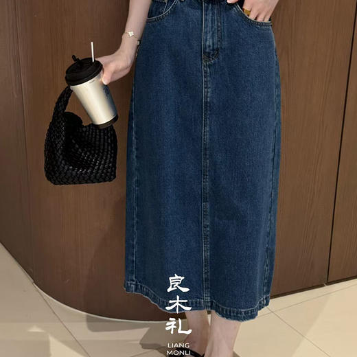 【预售7天】良木礼牛仔裙（腰带）（2766） 商品图0